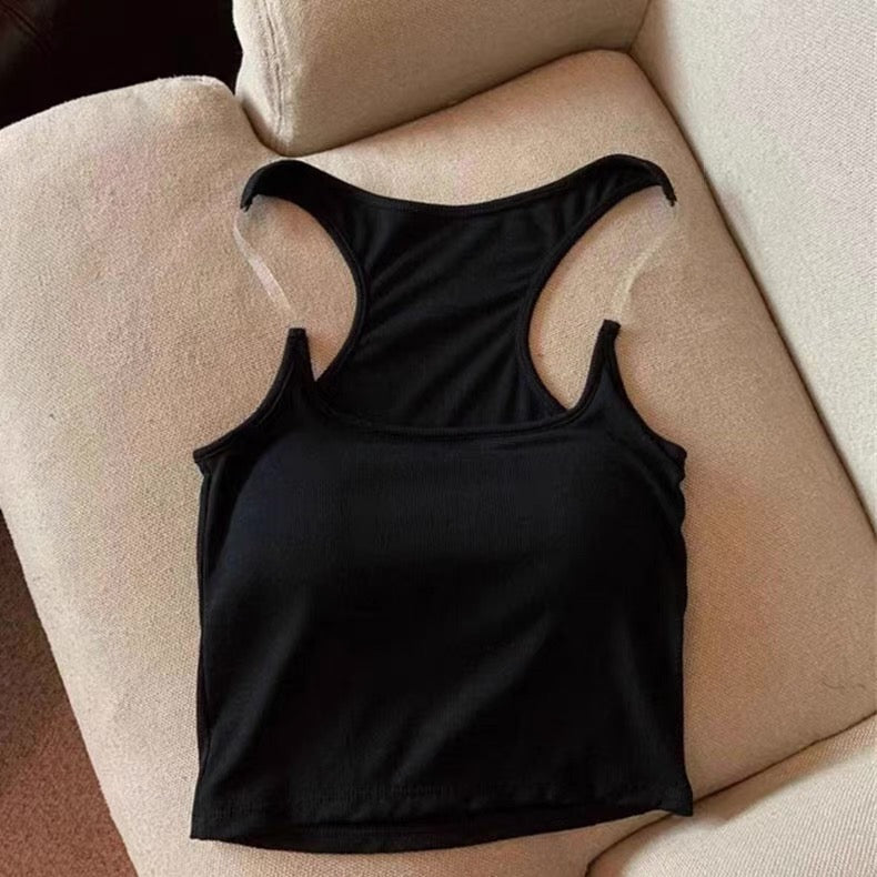 Nairobi Invisible Strap Built-In Bra camisole